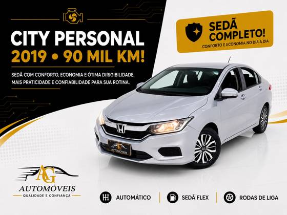 HONDA CITY 1.5 PERSONAL 16V FLEX 4P AUTOMÁTICO